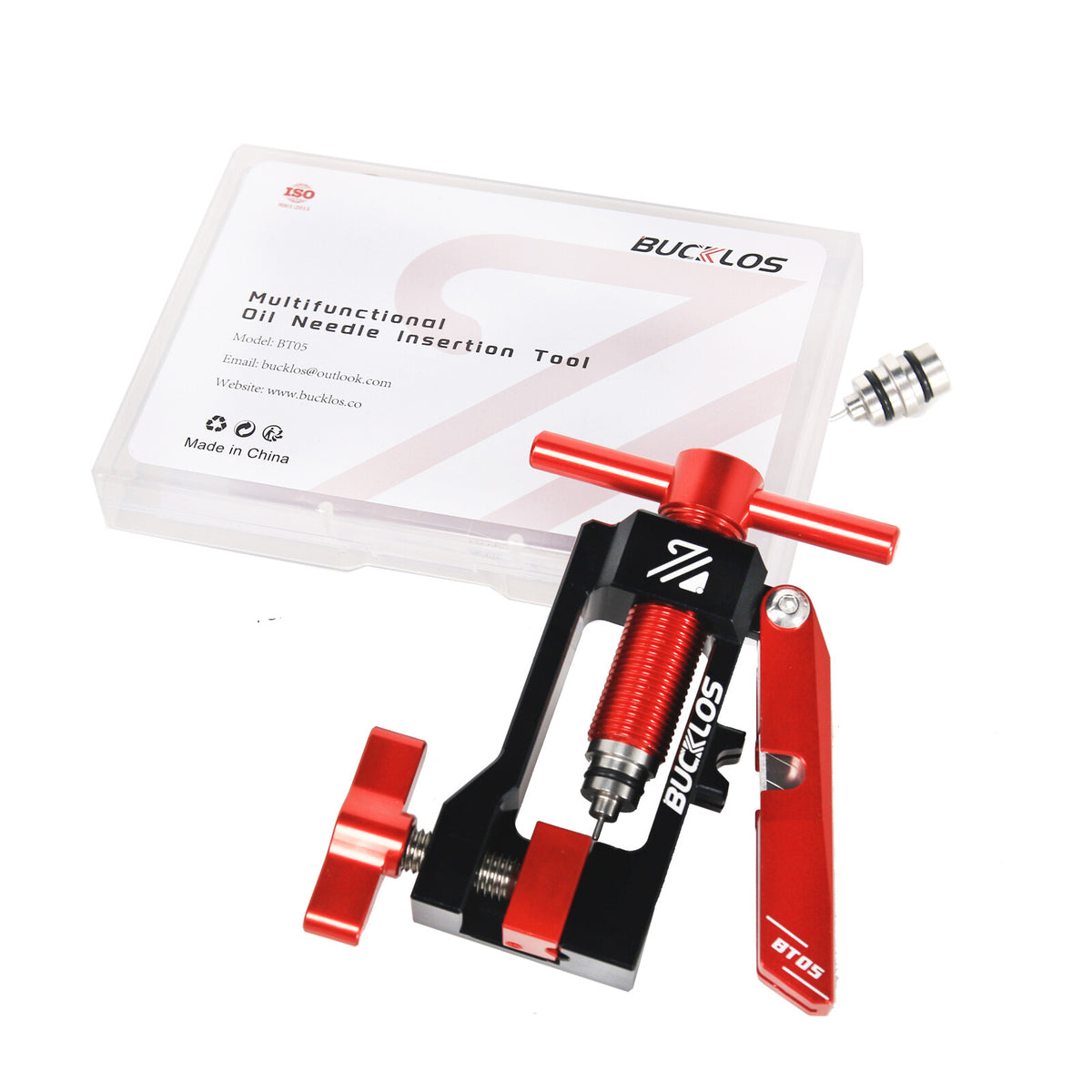 Bicycle Hydraulic Disc Brake Oil Needle Tool and Hose Cutter Kit
