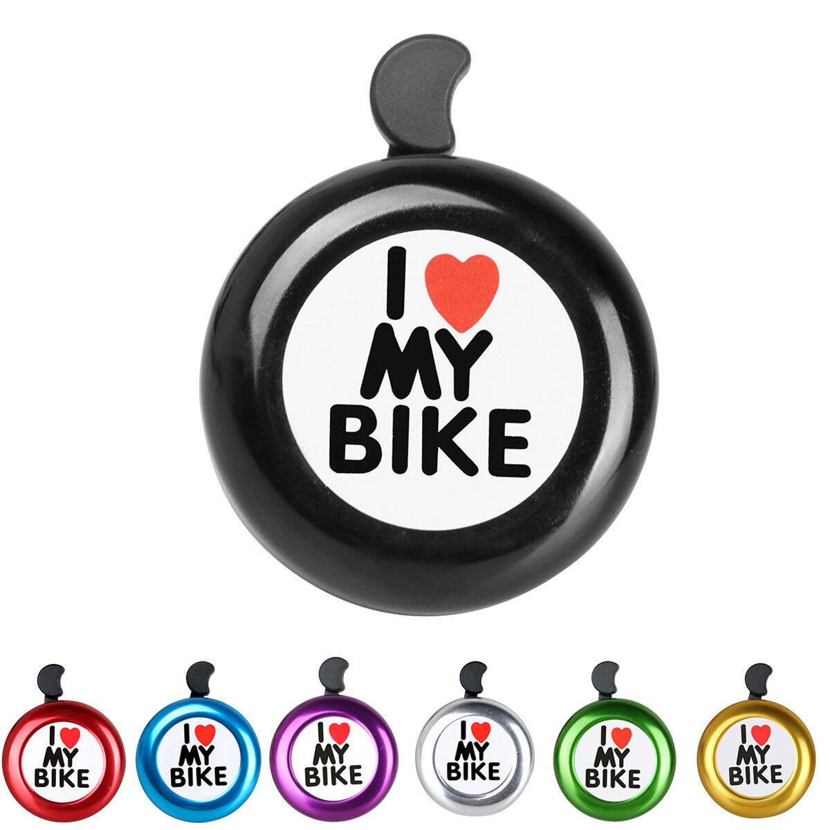 Metal Bicycle Handlebar Bell Horn Loud Ring Safety Cycling Accessory