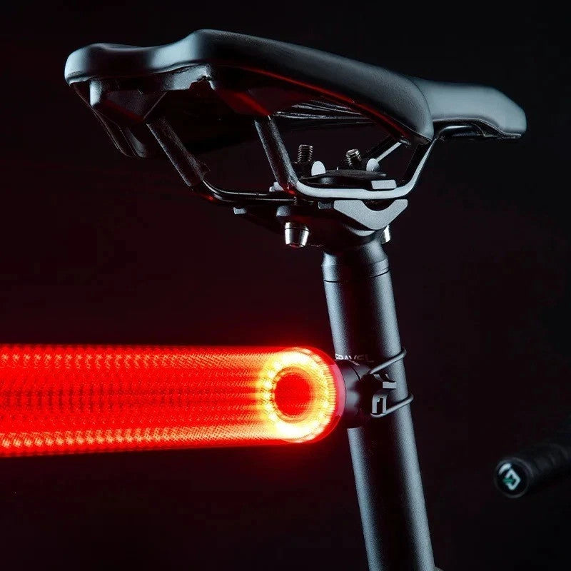 USB Rechargeable Waterproof Bike Tail Light - Rear Bicycle Lamp