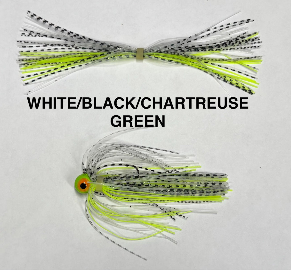 Fishing Lure and Jig Bait Skirt Set - 10 Pack, 50 Strands, 6 Colors
