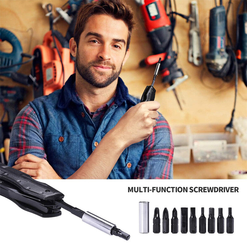 Multi Tool Knife 18-in-1 Folding Pocket Pliers Outdoor Survival Equipment