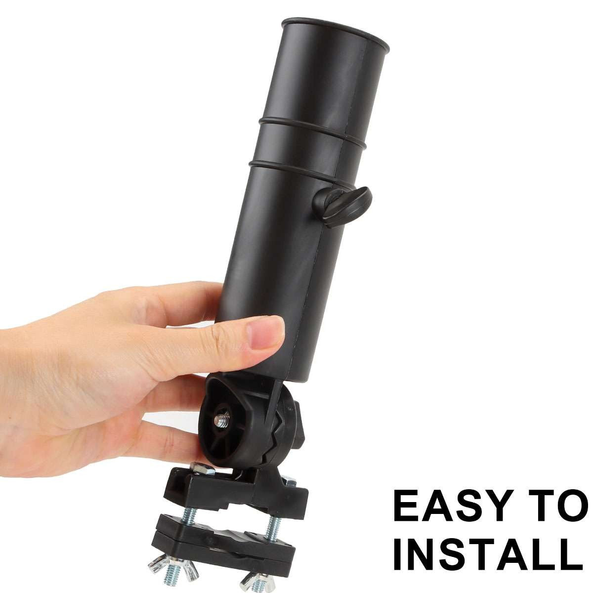 Adjustable Golf Umbrella Holder Clamp for Push Cart Stroller Bike