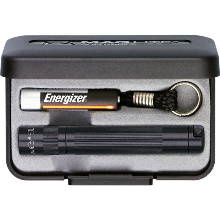 Mini Waterproof Impact Flashlight - LED, USA-Made, Keychain Size