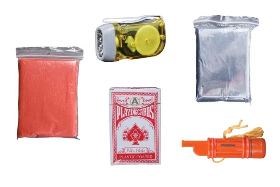5-Day Emergency Survival Backpack with Food Water First Aid Kit