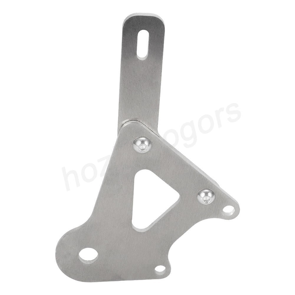 Rear Disc Brake Adapter for Razor Pocket Mod Electric Dirt Bike - Silver Aluminum