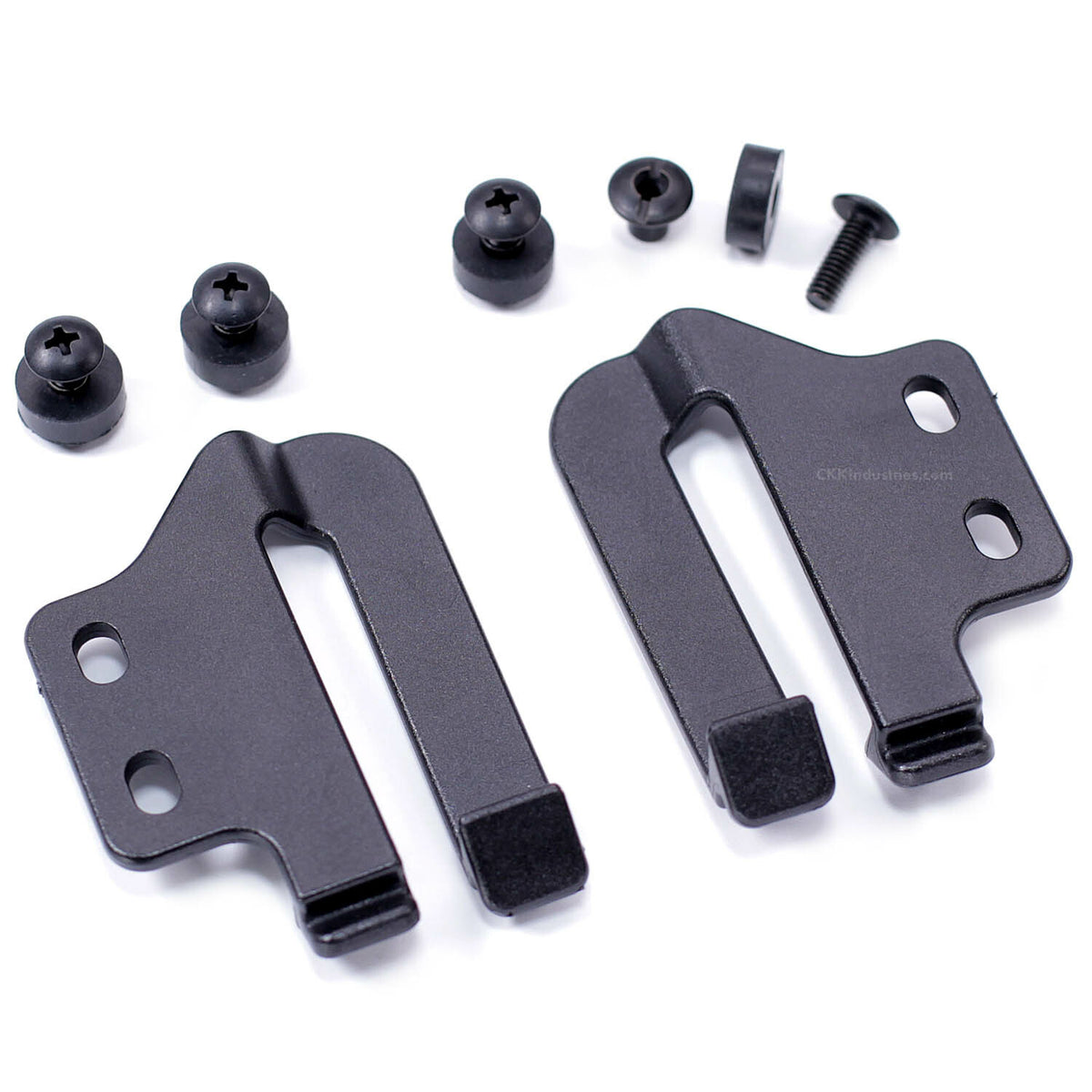 Belt Clips for Holster Making 1.50 Inch Fits Belts - Black, Hardware Included