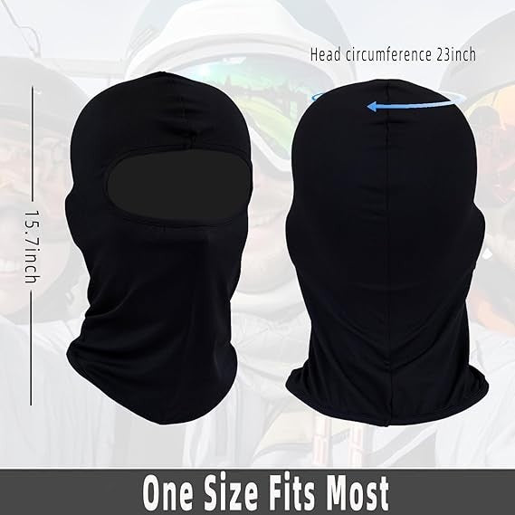 Unisex Thermal Face Mask 4 Pack for Winter Outdoor Sports & Activities