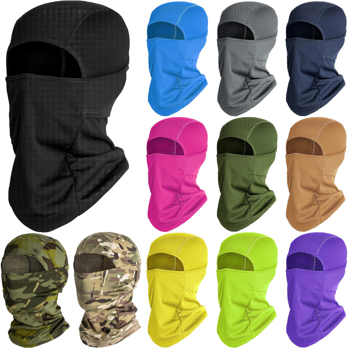 UV Protection Balaclava Face Mask for Outdoor Sports and activities