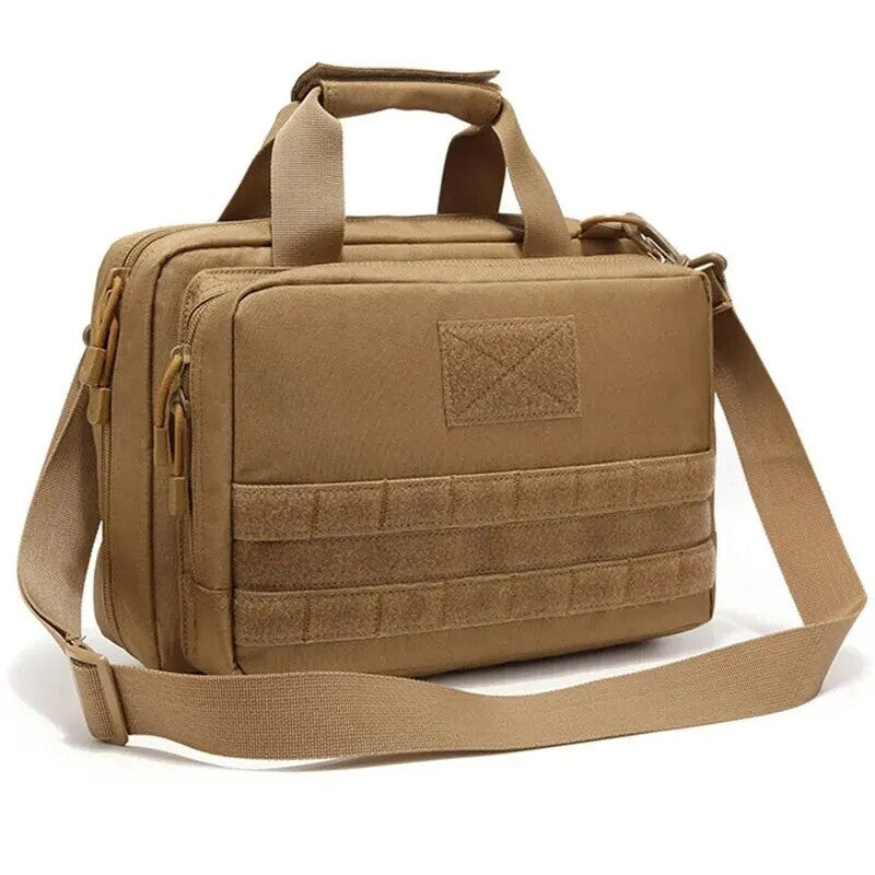 Tactical Gun Soft Case for Double Handgun & Pistol Storage - Shooting Range Bag