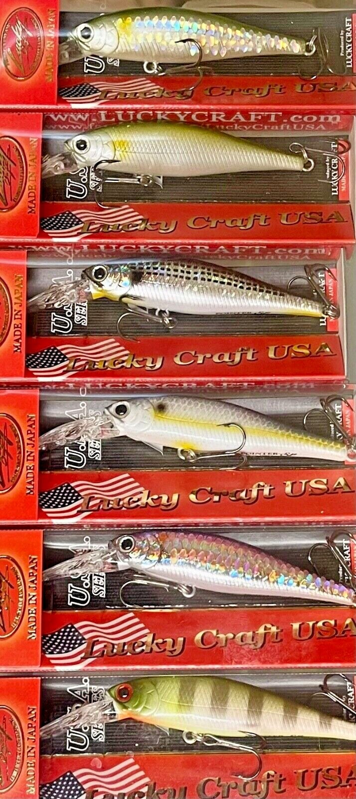 Deep Diving Jerkbait Fishing Lure - Multiple Colors, 2.5 Inch, 6 Feet Depth