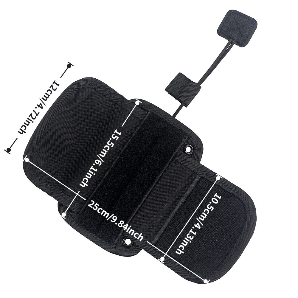 Universal Pistol Holster Handgun Panel Holder with Hook and Loop Fastener