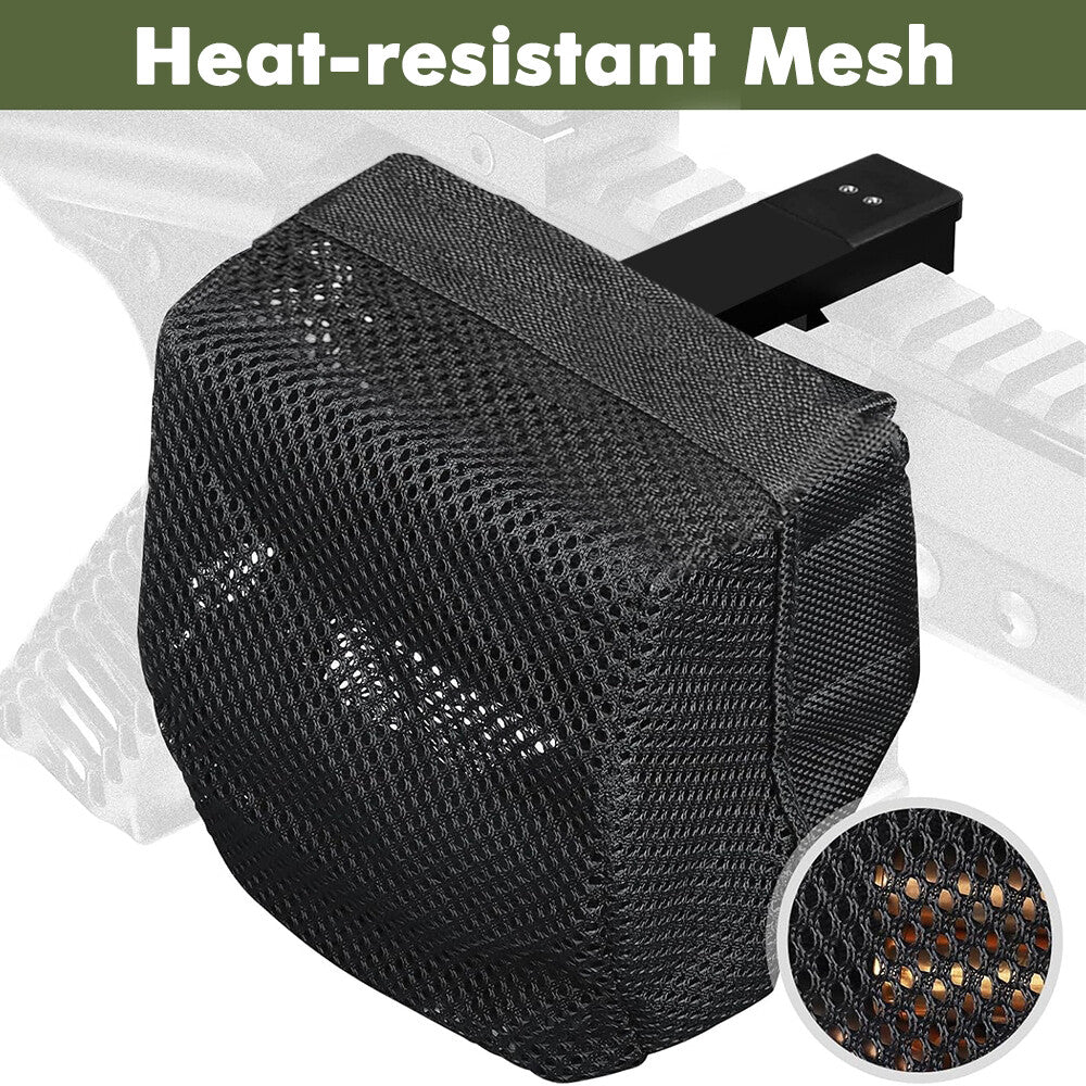 Universal Brass Shell Catcher Mesh with Pic Rail Mount - Heat Resistant