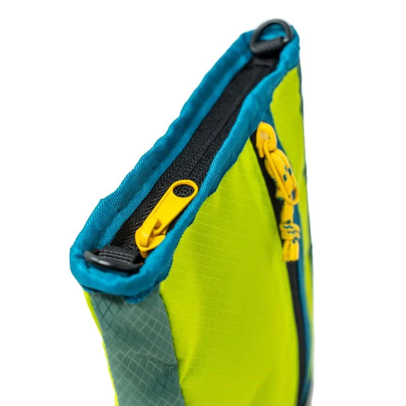 Ripstop Nylon Sling Bag for Outdoor Adventures - Lime Green & Meadow Green