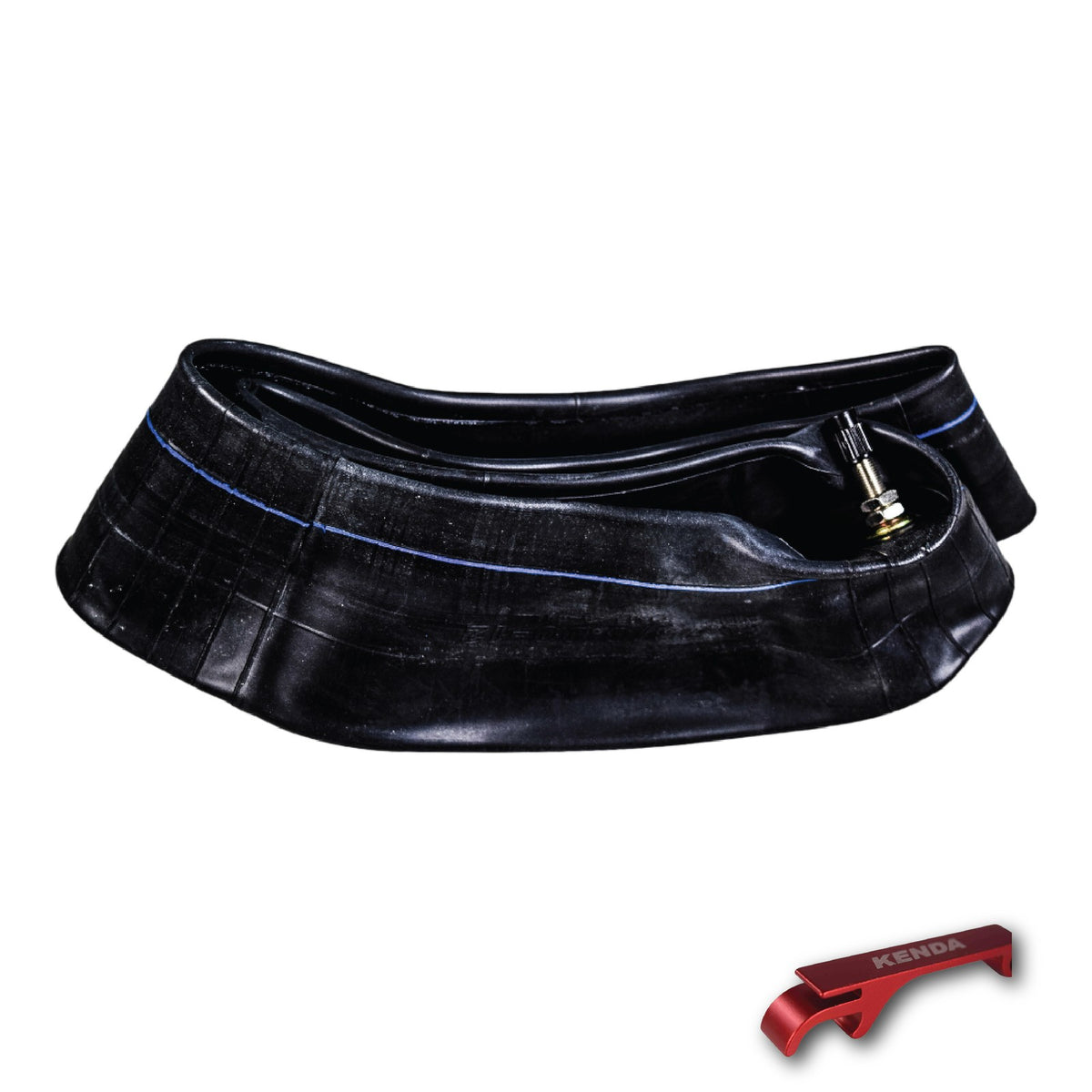 275/300-12 Motorcycle Inner Tube with Straight Valve and Keychain