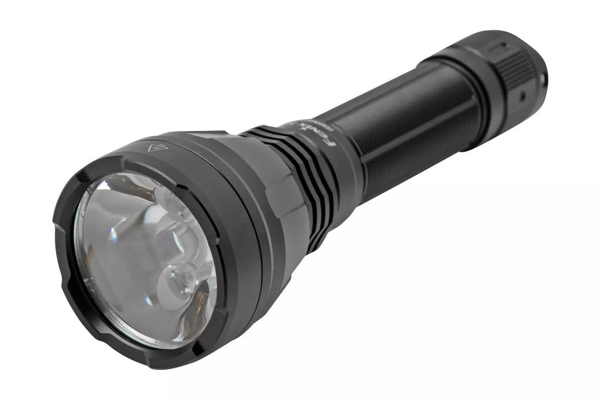 High-Powered LED Flashlight 2500 Lumens with Red & Green Filters, USB-C Rechargeable