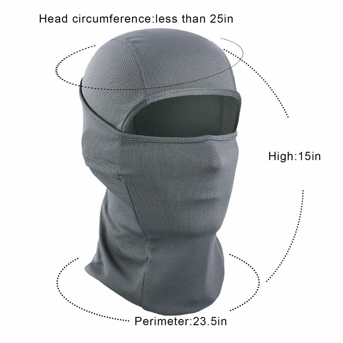 Full Face Mask UV Protection Balaclava for Ski Snowboard Outdoor Sports Men Women