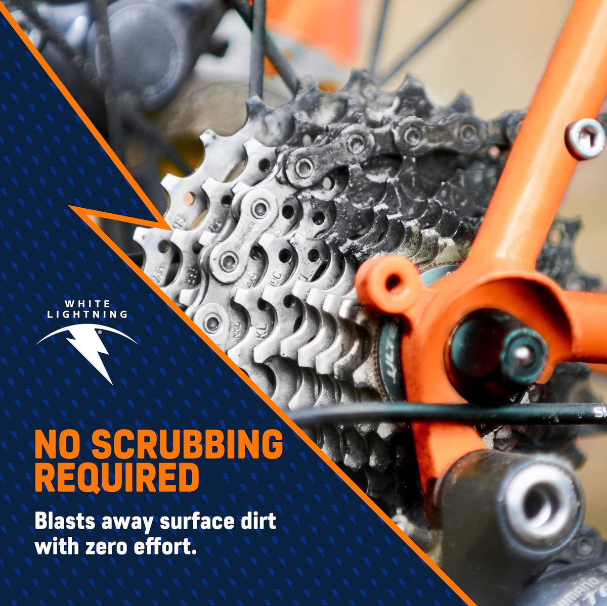 Bike Chain Degreaser Spray - Eco-Friendly 18 fl oz Fast Cleaning