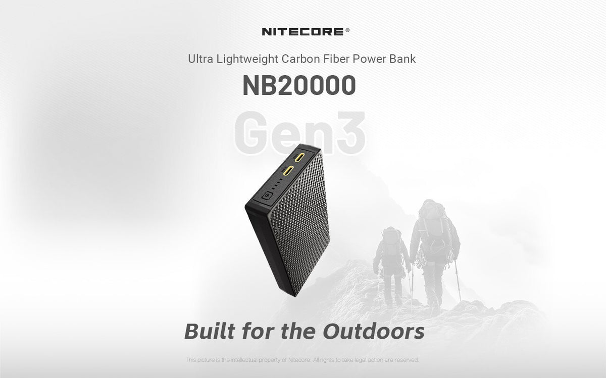 20,000mAh Dual USB-C Power Bank with Fast Charging – Lightweight & Waterproof