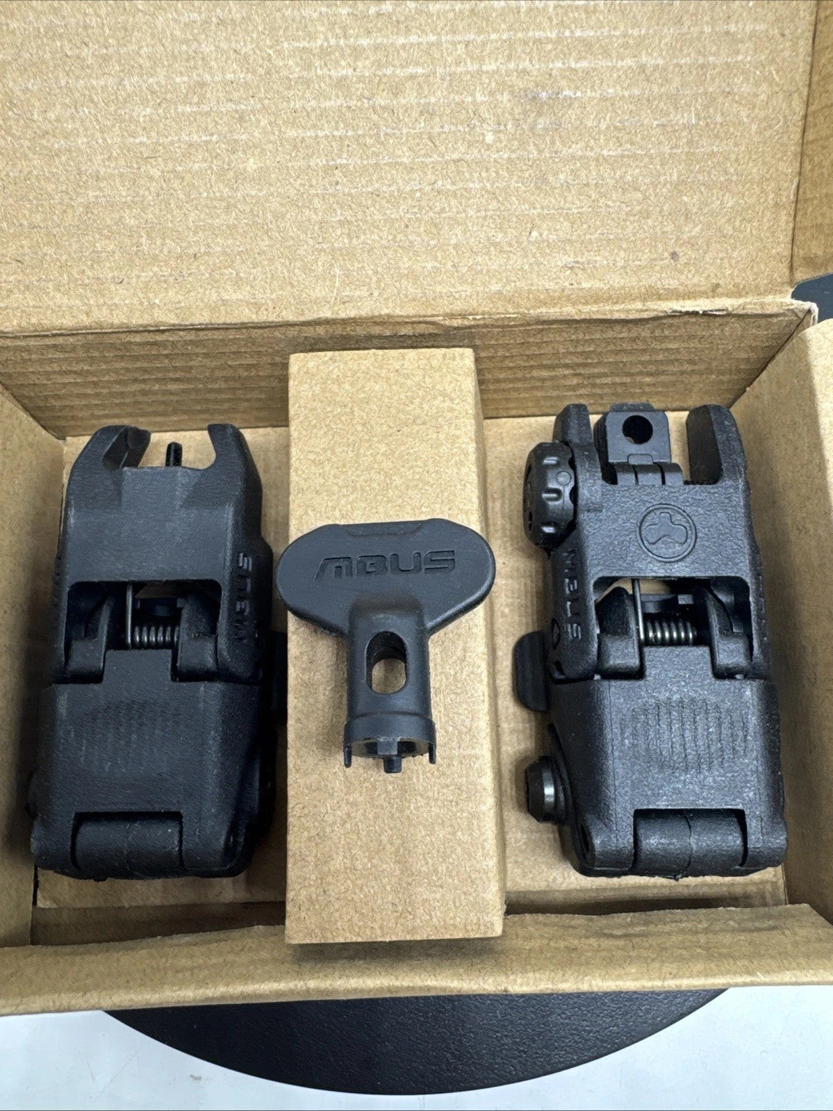 Magpul GEN II Flip Up Backup Sights Front & Rear Rifle Accessories