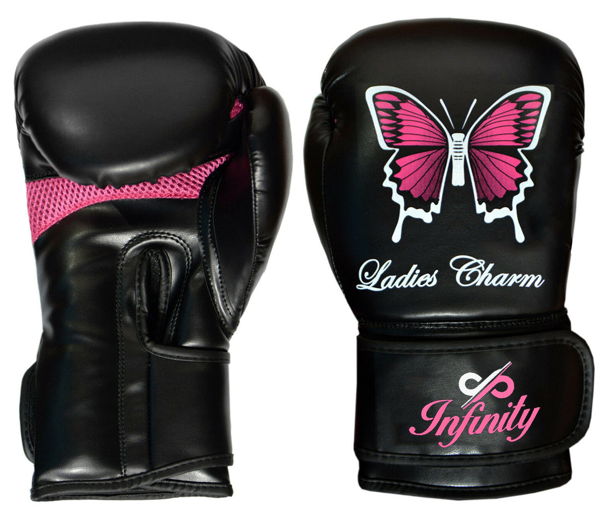 Women's Boxing Gloves MMA Training Punching Mitts Bag Gloves Muay Thai