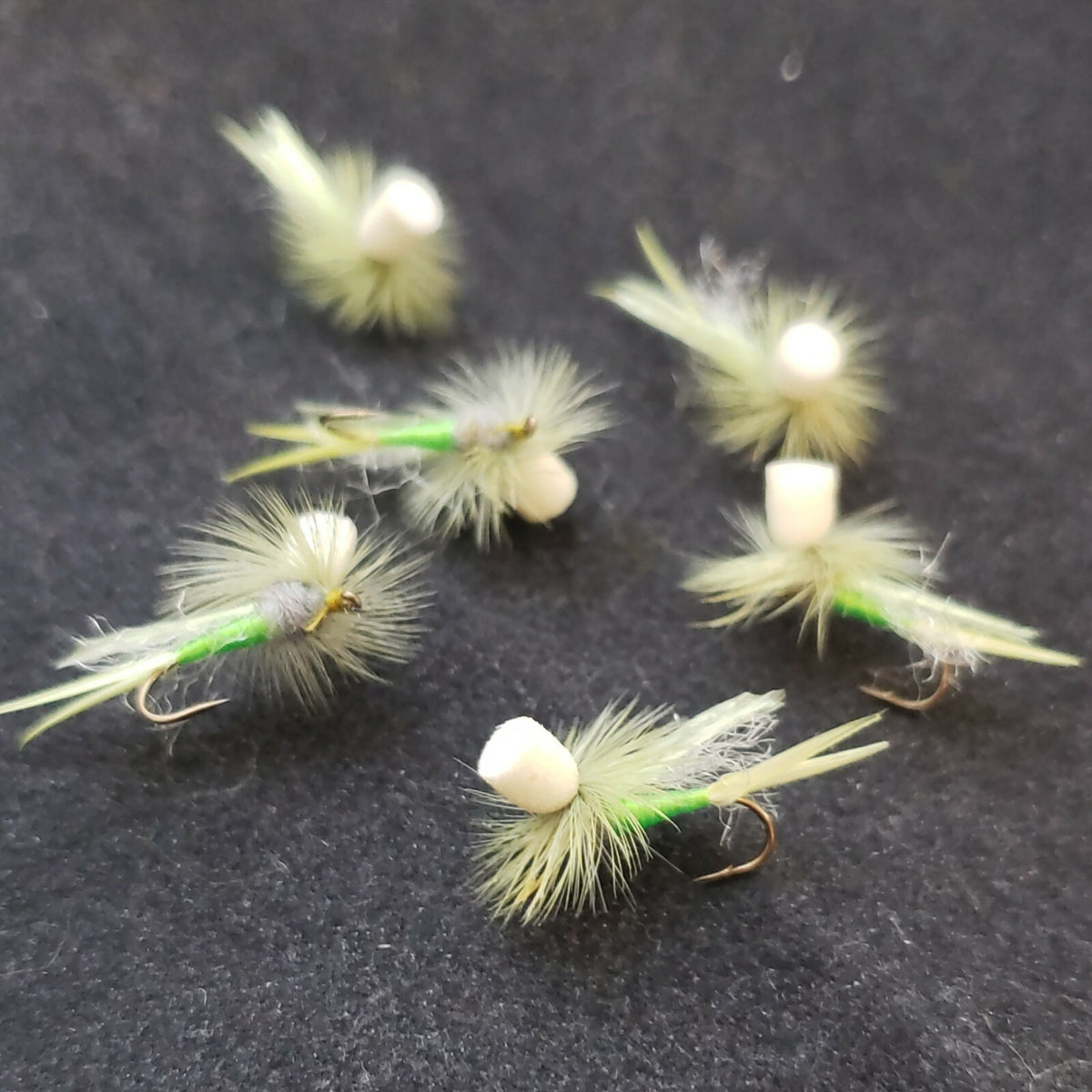 Fly Fishing Flies Parachute Sally Size 14 Limón Drop - Frontier