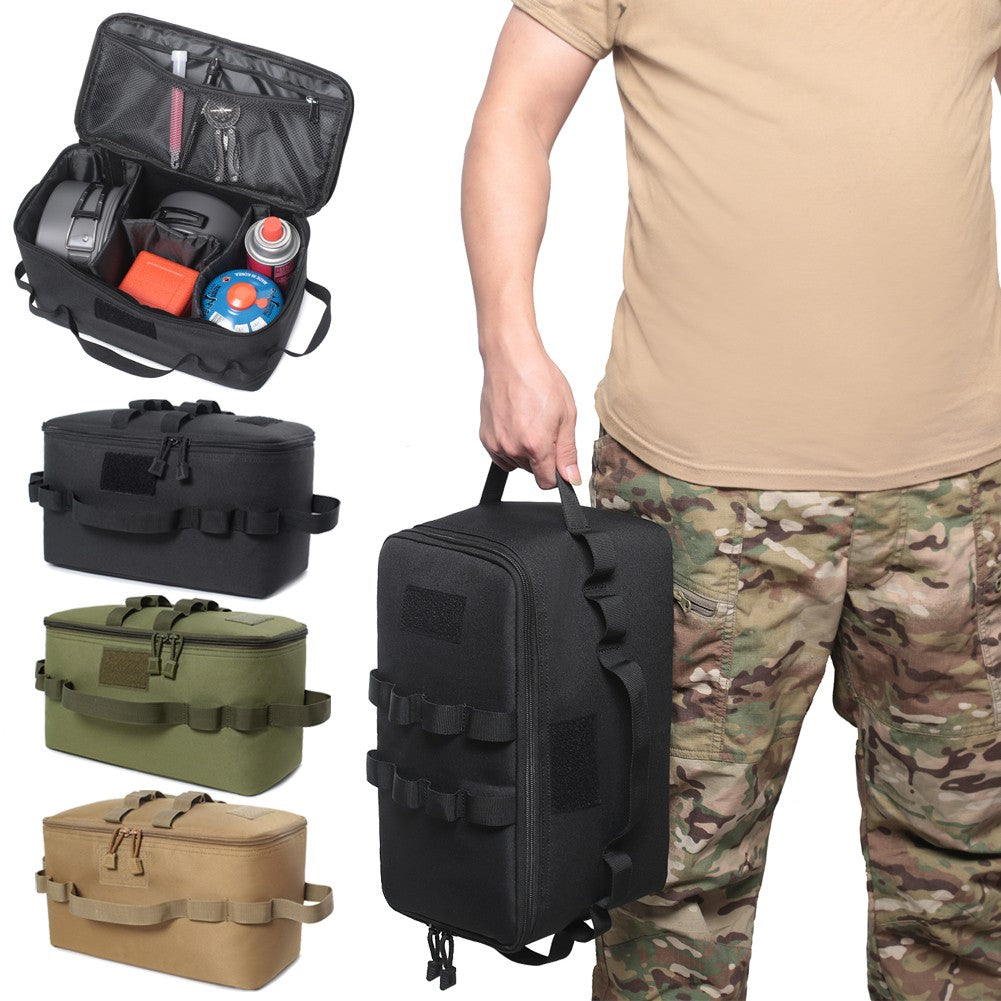 Outdoor Camping Storage Bag Utility Organizer Trunk for Cookware & Gear