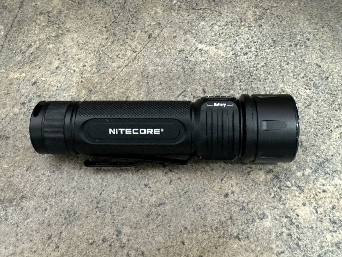 Rechargeable LED Flashlight 6000 Lumens with USB-C, Waterproof & High Power
