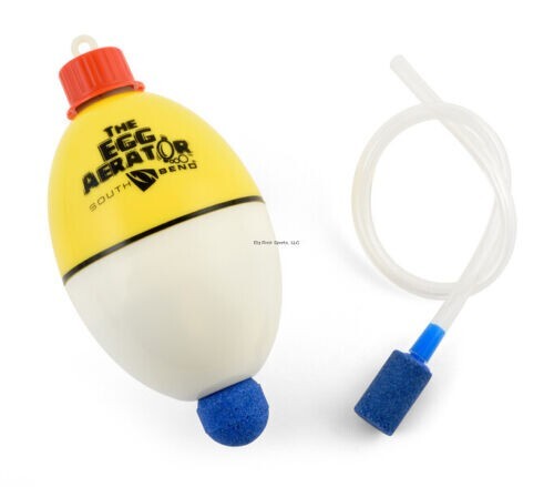 Fishing Bait Bucket Aerator - Minnows Oxygen Pump, Battery Operated