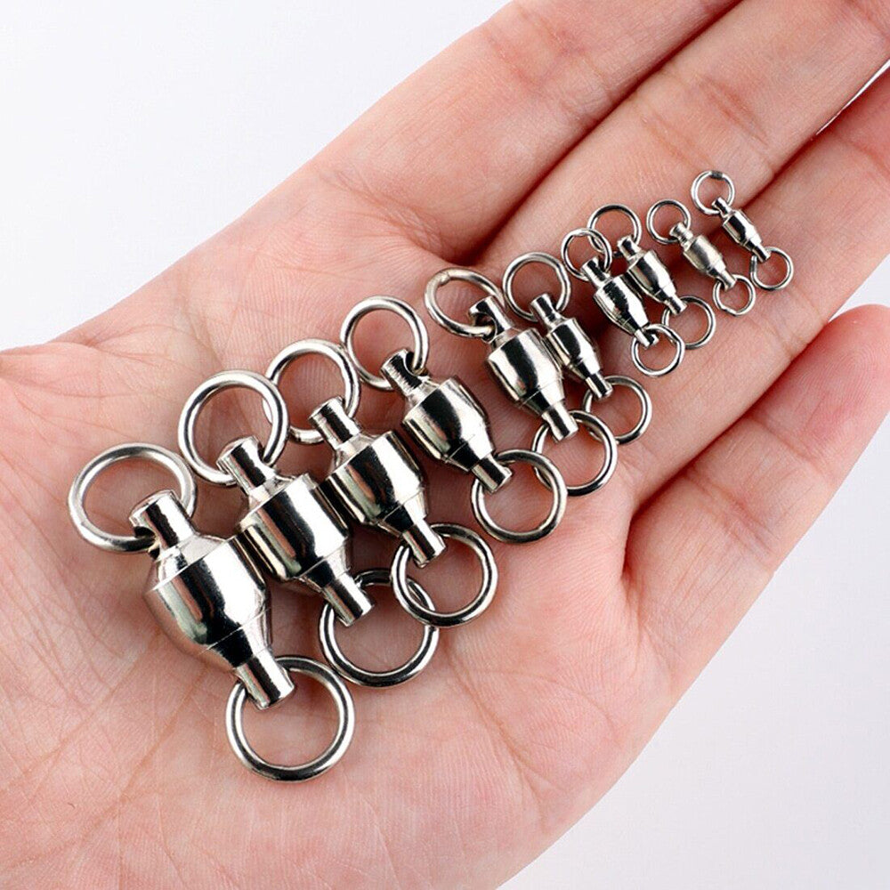 Heavy Duty Fishing Swivels Ball Bearing Barrel Swivel Sea Fishing Gear