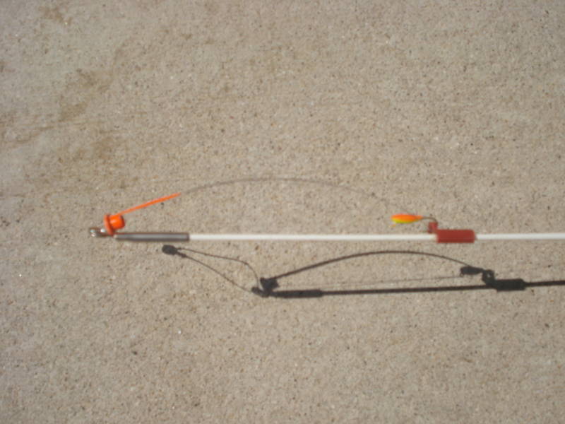 21-Inch Ice Fishing Rod and Reel Combo with Line, Jig, Bobber & Stand