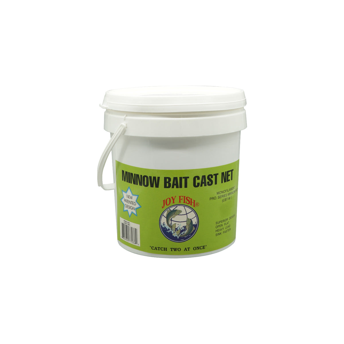 Heavy Duty Fish Net with Square Mesh - Multiple Sizes for Minnow Catching
