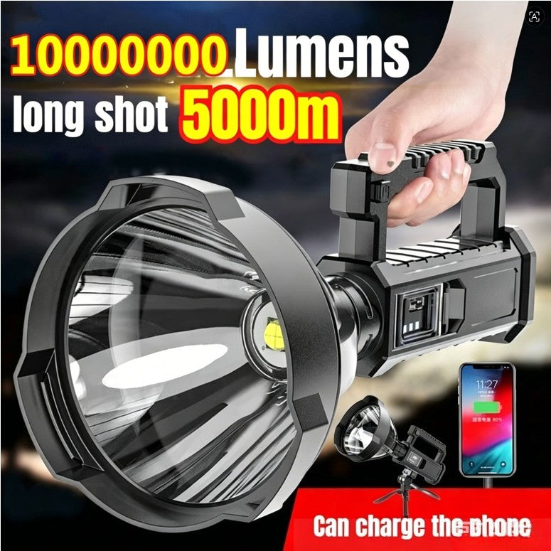 Super Bright 100000 Lumens LED Work Light Spotlight Waterproof Torch