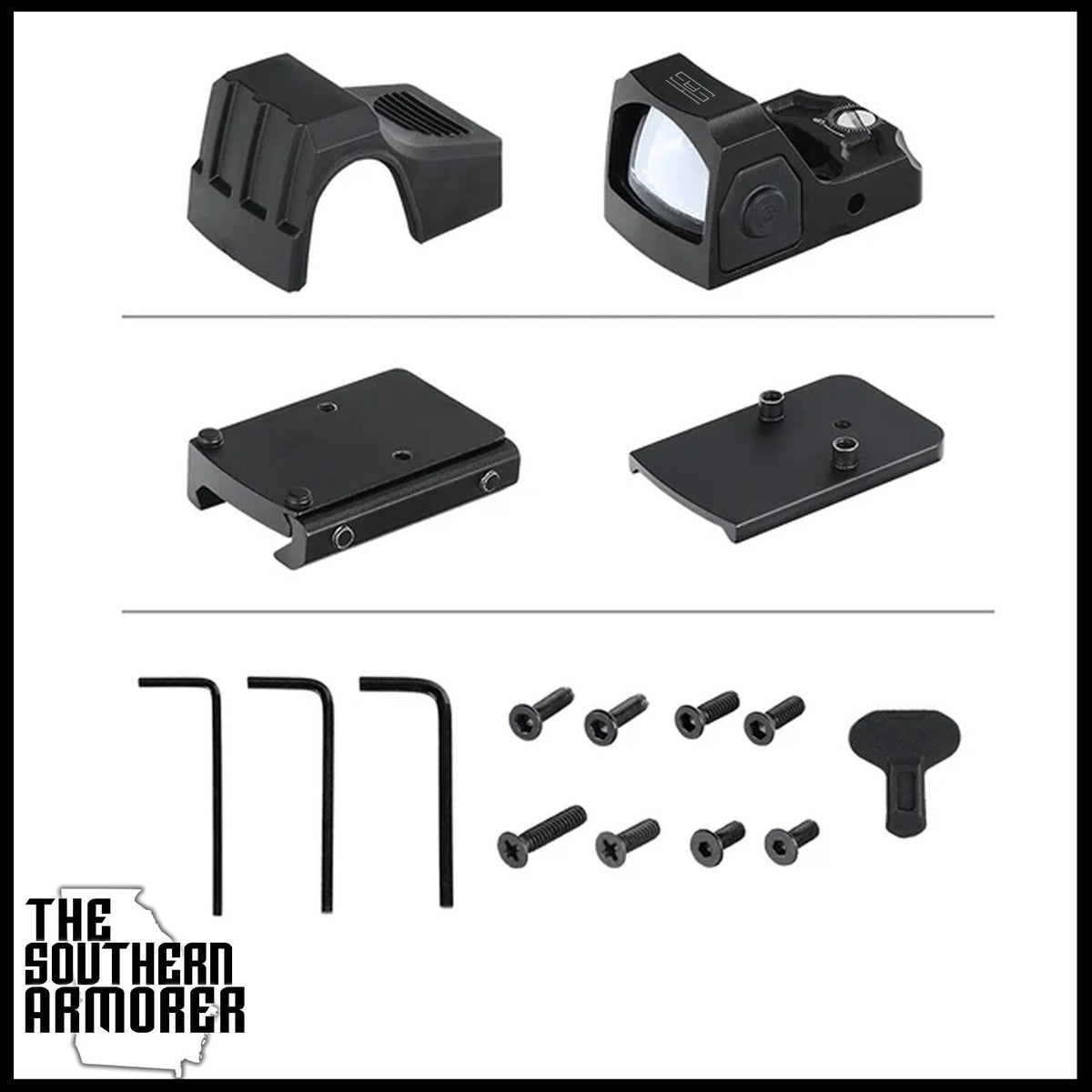 Green Dot Micro Sight with RMR Footprint & Adapter for M&P M2.0 CORE