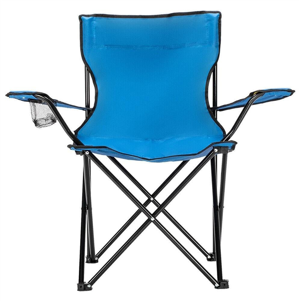 Heavy Duty Portable Folding Camping & Beach Chair with Cup Holder