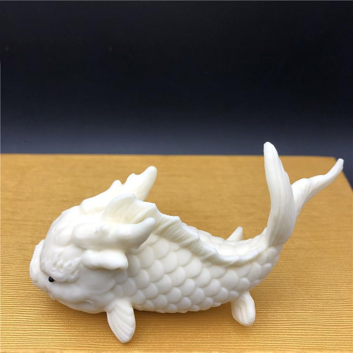 Handmade Ceramic Dragon Fish Tea Pet for Traditional Tea Ceremony Decor