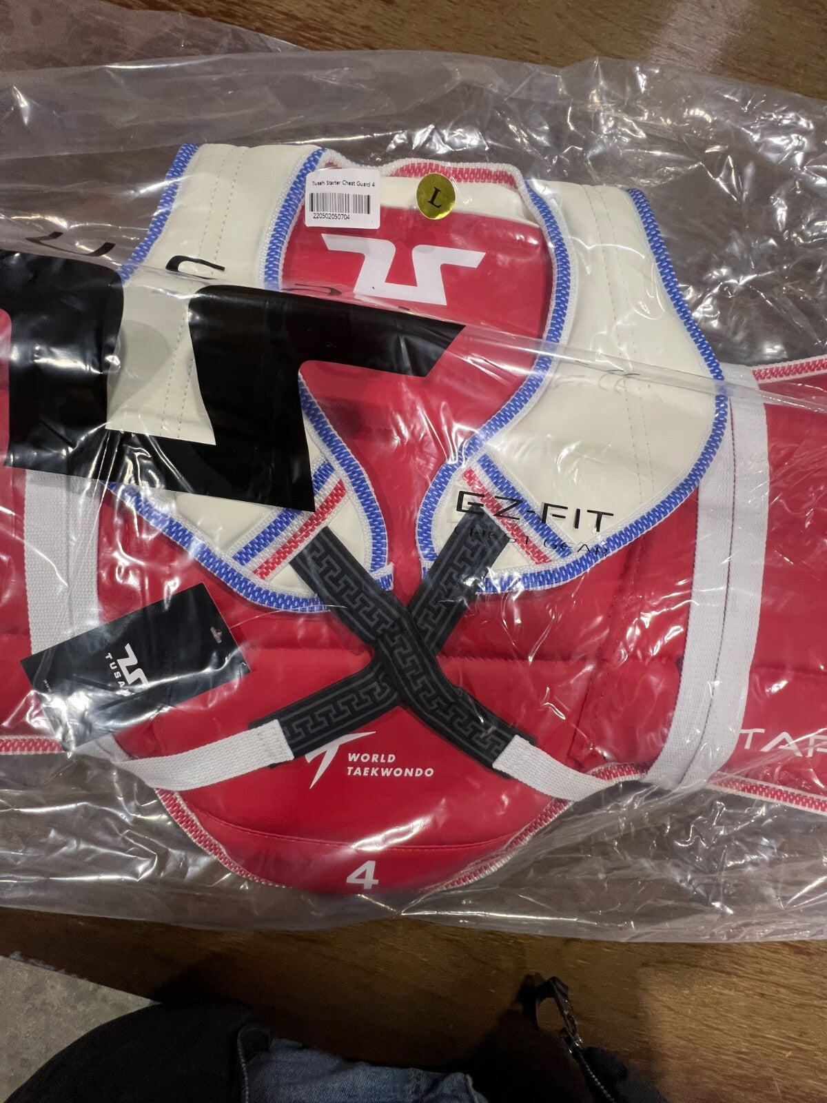 Reversible Taekwondo Chest Protector - Unisex, WTF Approved, Large