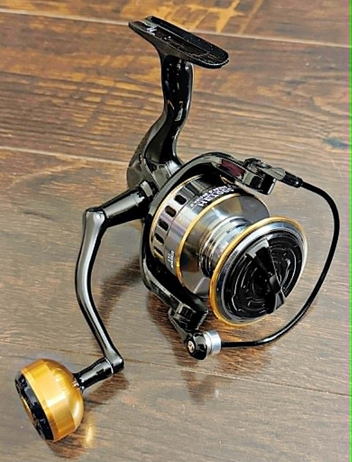 Fishing Reel Spinning Saltwater & Freshwater 5.2:1 Gear Ratio Metal Spool Unbranded