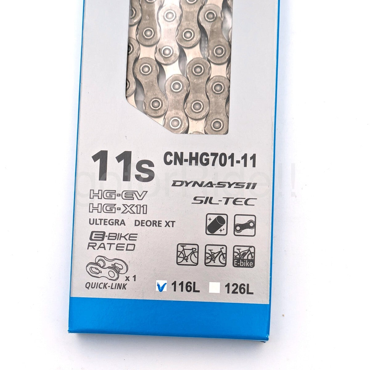 Shimano Ultegra / Deore XT 11-Speed Narrow Road MTB Bike Chain - 116L