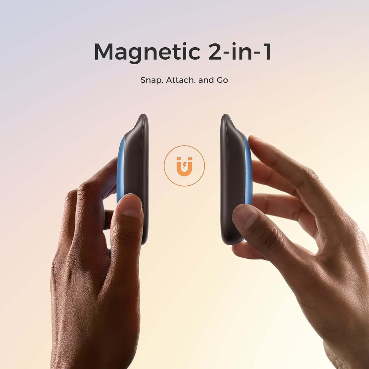 Rechargeable Waterproof Hand Warmers with 6000mAh Power Bank for Camping and Outdoor