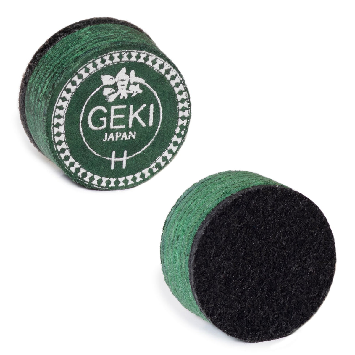 GeKi Hybrid Pool Cue Tip Soft/Medium/Hard – Premium Italian Cowhide & Japanese Pigskin