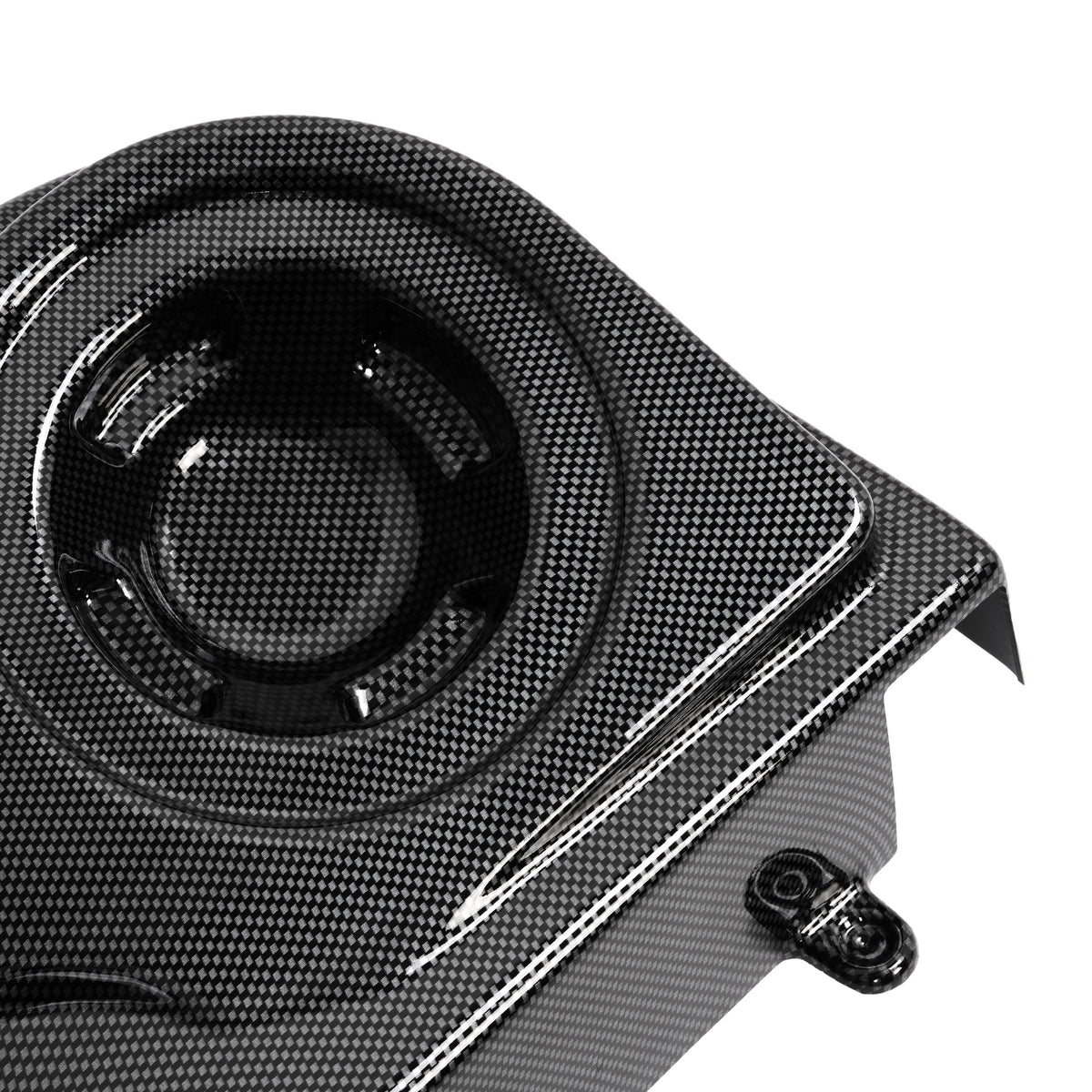 Golf Cart Carbon Fiber Style Radio & Speaker Dash Cover for EZGO RXV 2008+