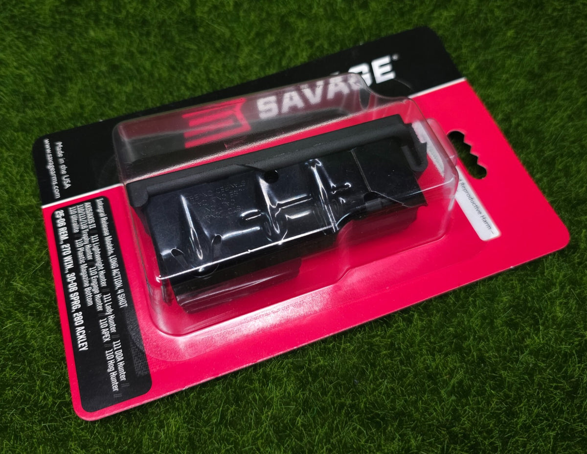 Savage Arms Rifle Magazine for Axis Series 4-Round Steel & Polymer