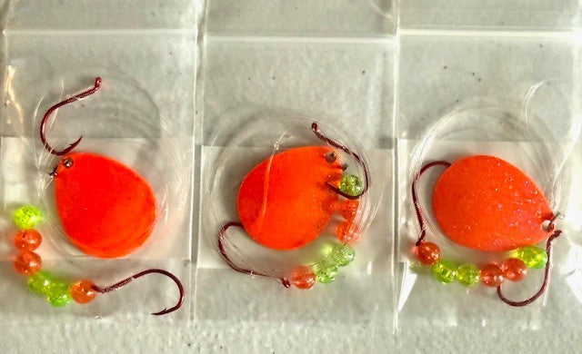 Walleye Crawler Harness Set with 36-Inch Length and #4 Colorado Blade - 30 Pack