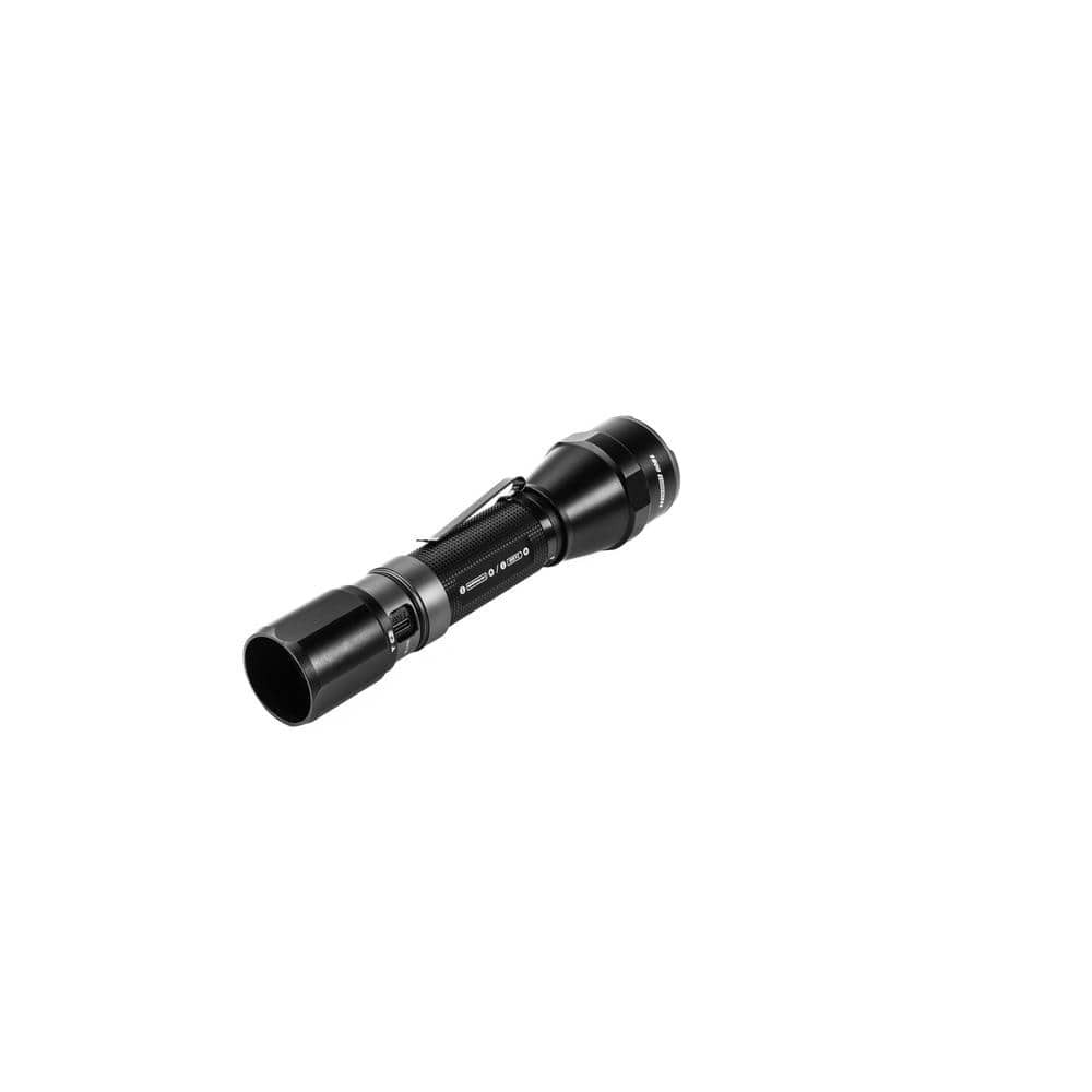 Rechargeable LED Tactical Flashlight 1800 Lumens Focus & Dual Power