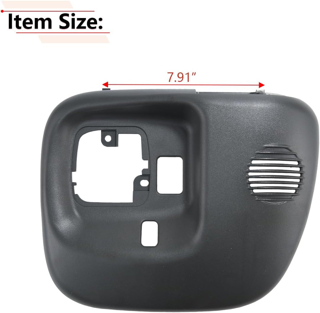 Pewter Door Handle Bezel for Chevy Kodiak GMC Topkick 2003-2009 - Front Left Side Replacement