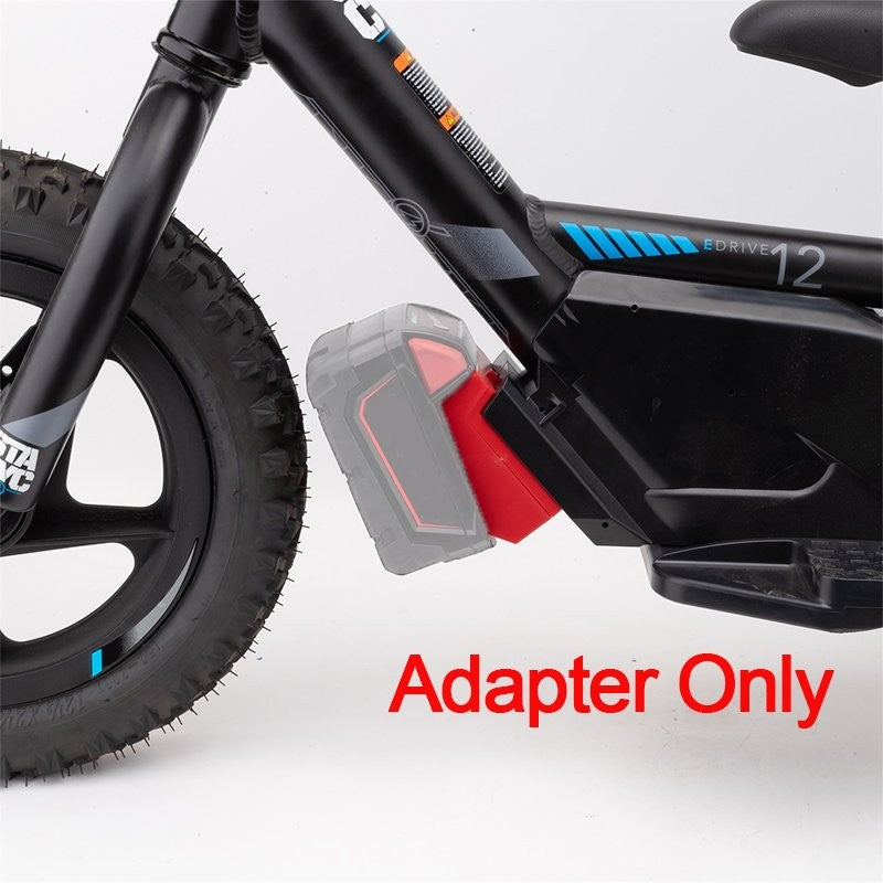 Milwaukee 18V Battery Adapter for Stacyc 12" and 16" Bikes