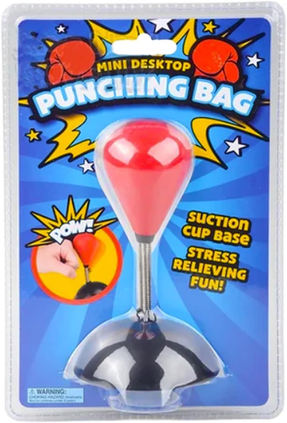 Mini Suction Cup Punching Bag - Interactive Desktop Sports for Kids & Office