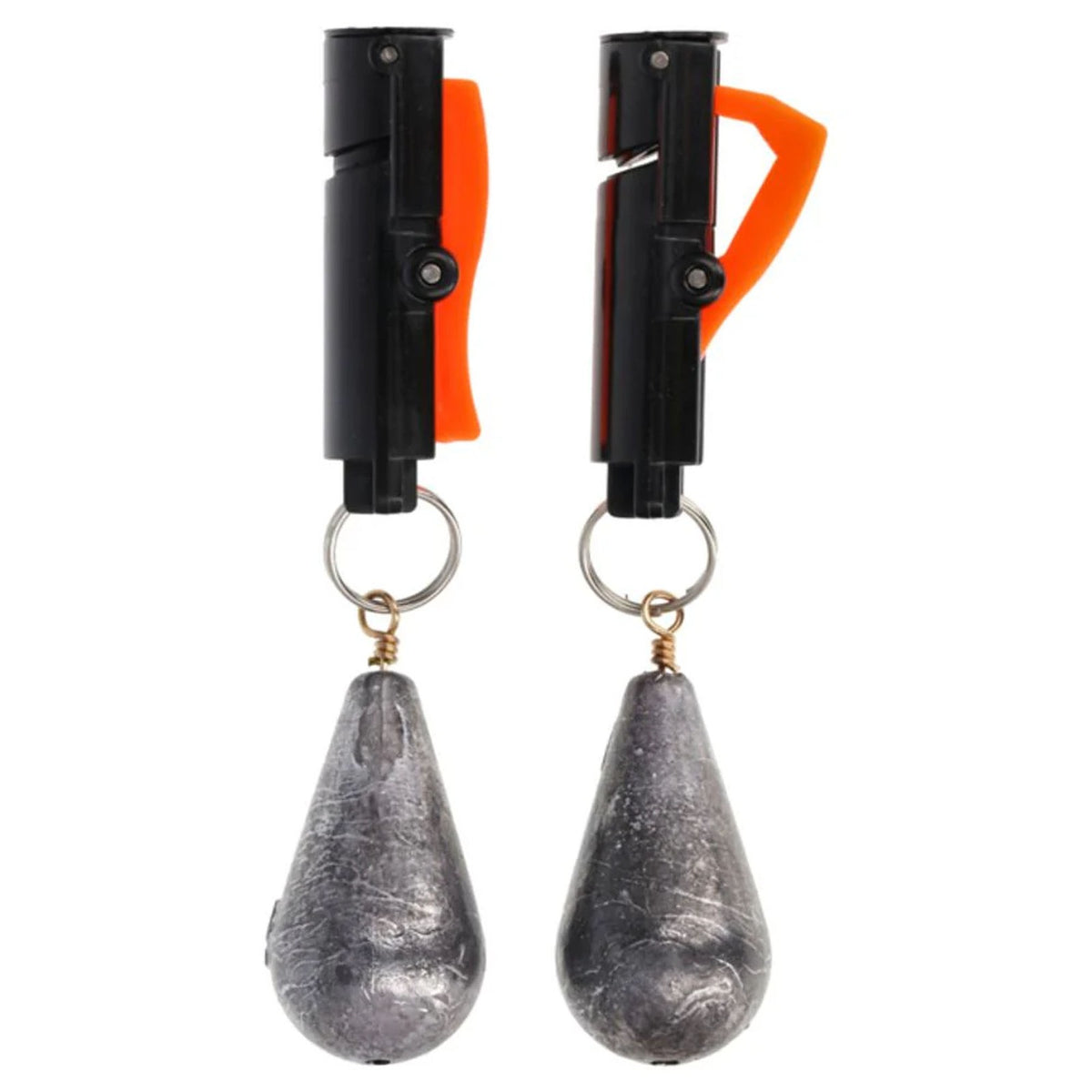 Fishing Snap Weights for Trolling Line Clips - Multiple Sizes & Weights