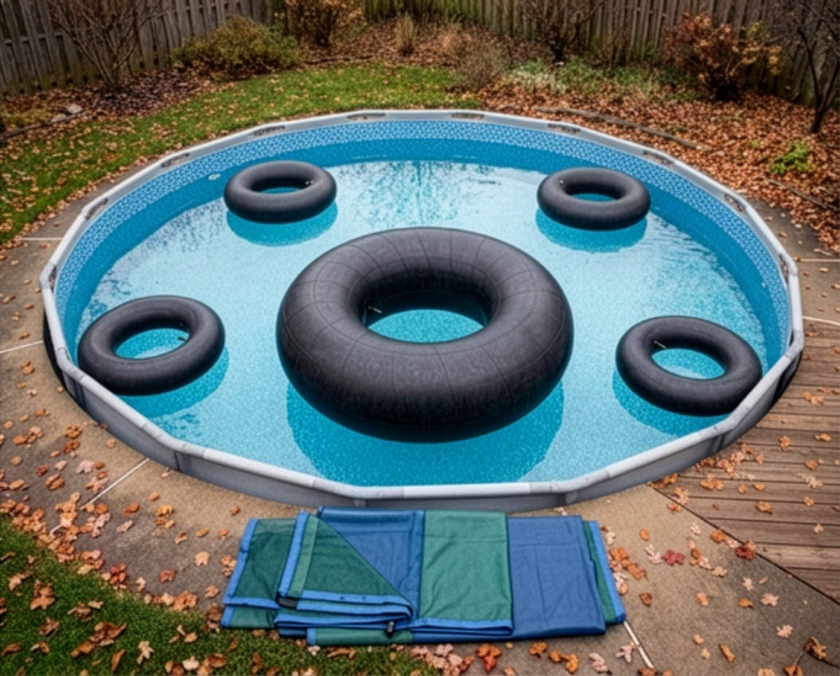 Heavy Duty Rubber Inner Tubes for Snow Sledding and Water Fun - Multiple Sizes