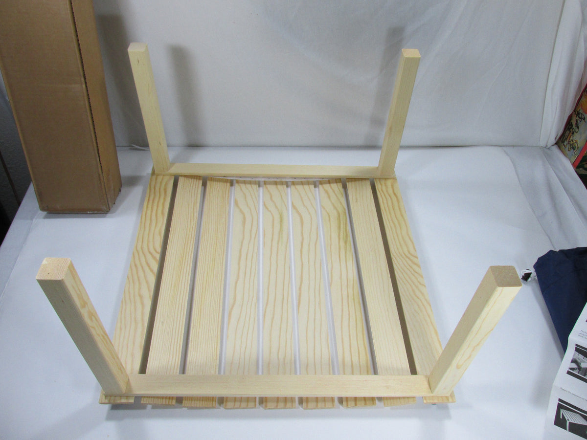 Portable Wooden Picnic Camping Table 23x23x13 Outdoor Foldable